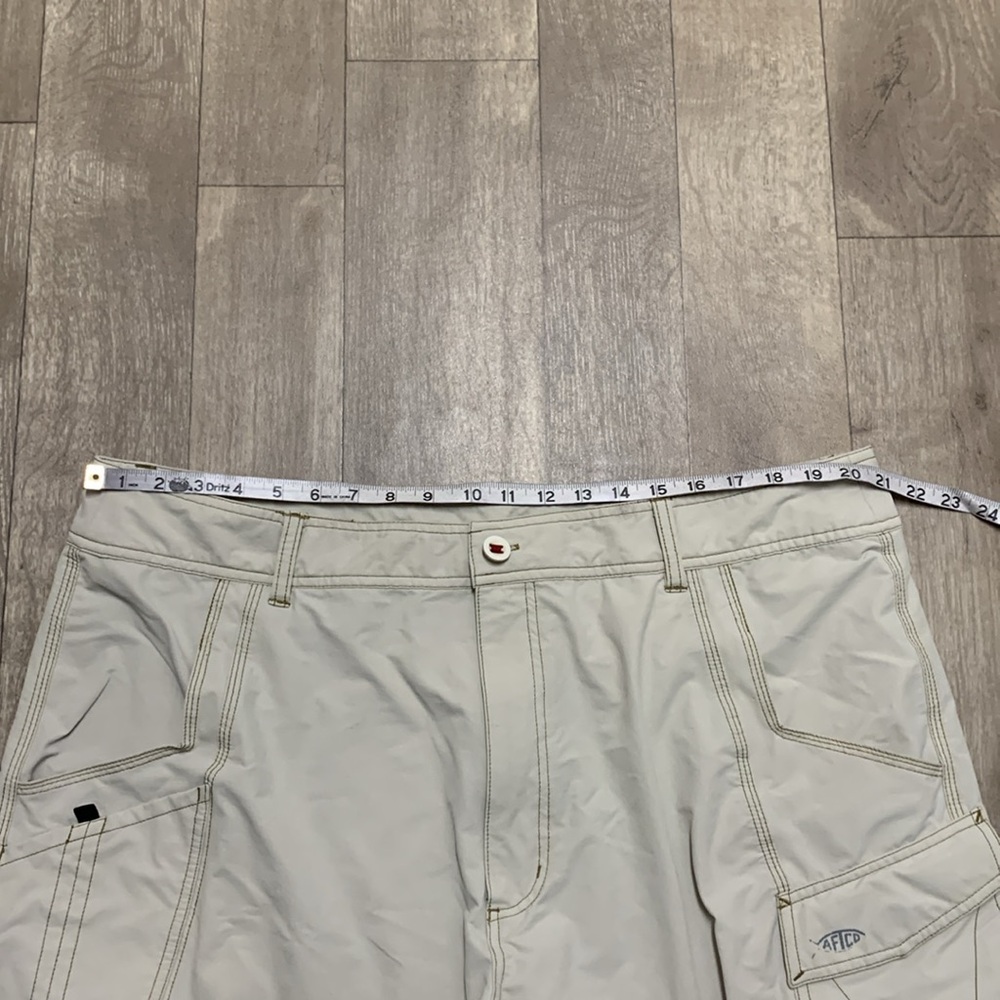 Mens AFTCO Stealth Fishing Cargo Shorts - Picture 7 of 9